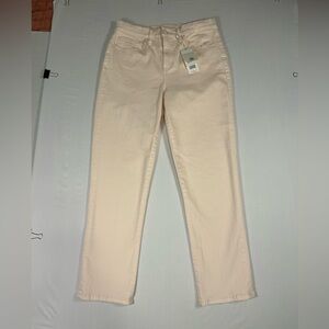 NWT Tory Burch Mara Cropped Stretchy Skinny Jeans Ballet Pink Size 29